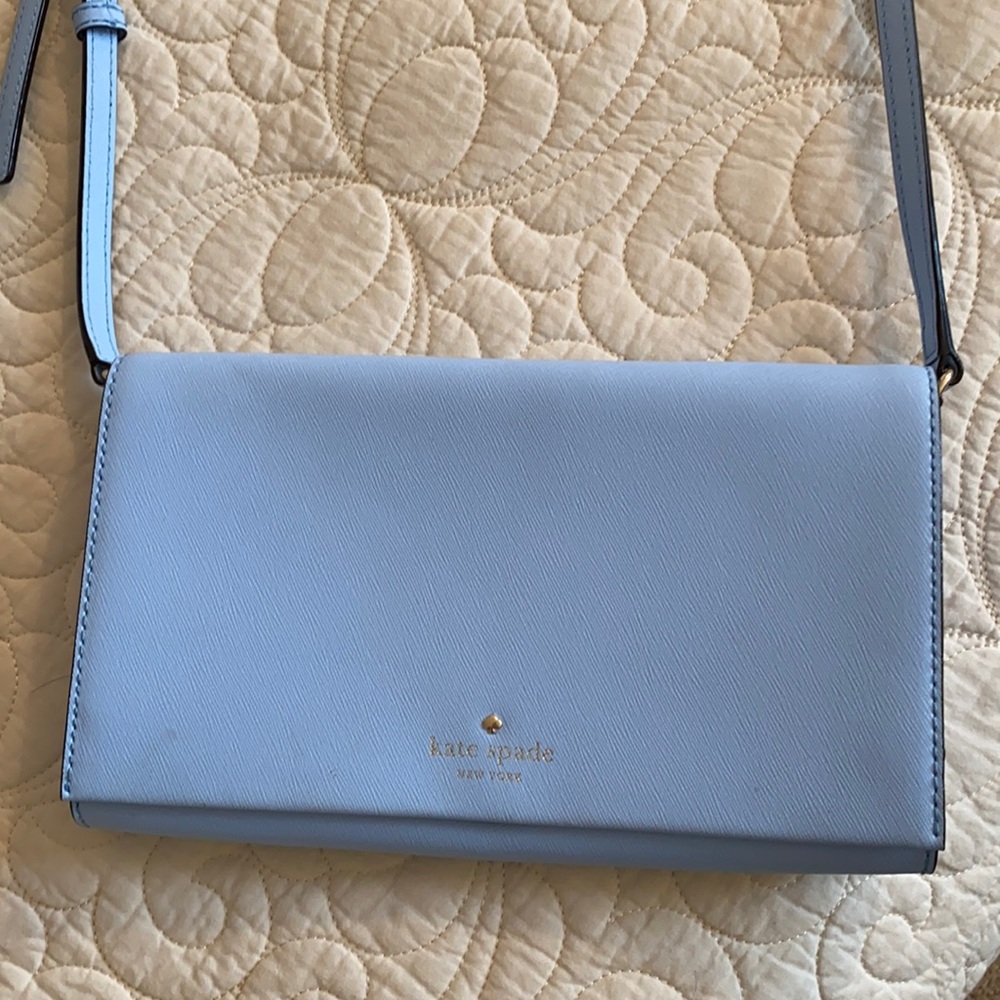 Kate Spade Light Blue Crossbody Bag